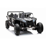 Elektrické autíčko Buggy ATV Racing UTV2000 Štvormiestne!!! Biela - 4 X 150W - 24V10Ah + 24V10Ah grátis